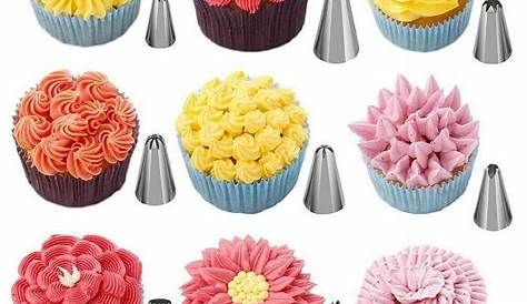 46pcs/lot Stainless Steel Cake Nozzles Russian Nozzle Pastry korean
