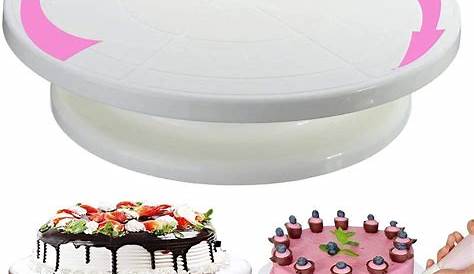 Cake Decorating Rotating Stand Turntable Wilton Baking EBay