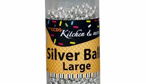 Cake Decorating Silver Balls Edible Decorated With Christmas Designs Christmas