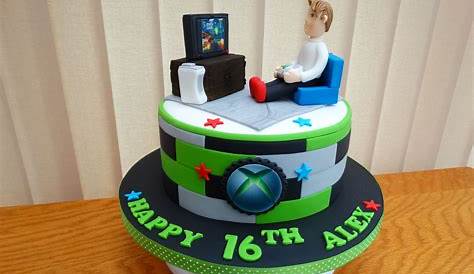 Halo Xbox 360 Cake Xbox cake, Boy birthday cake, Cake