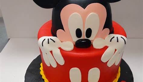 Cake Design Mickey Mouse Fondant Ideas Pinterest