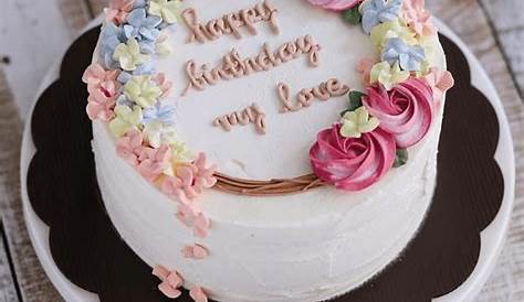 Cake For Wife Birthday Design Dear