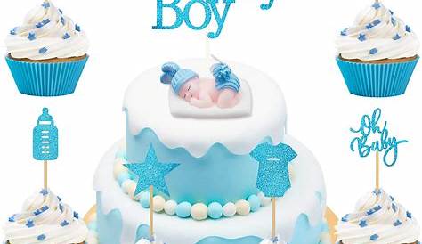 Cake Topper Baby Shower Boy