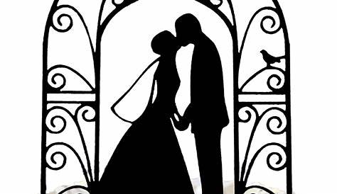 Cake Topper Black And White Clipart Wedding s Wedding Bell s