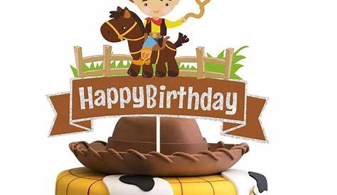 Cake Topper For Baby Shower Western Cowboy Birthday s s