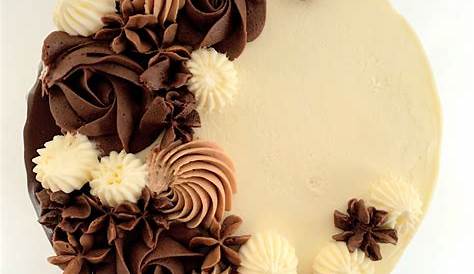 Chocolate Cake top! Chocolate ombre. Creative Cake Decorating, Cake