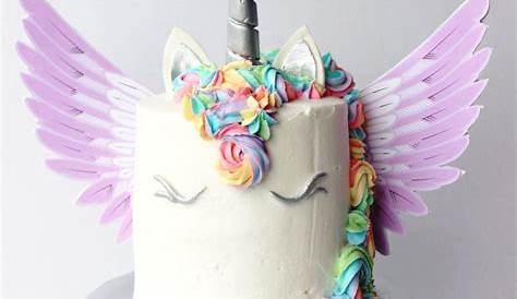 Cake Topper Unicorn Wings
