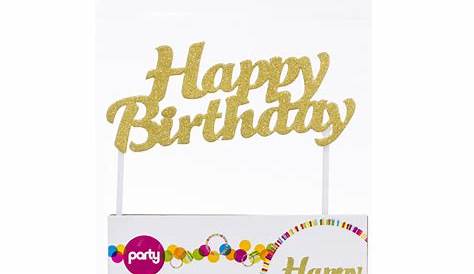 Cake Toppers Kmart 55 Piece Letter