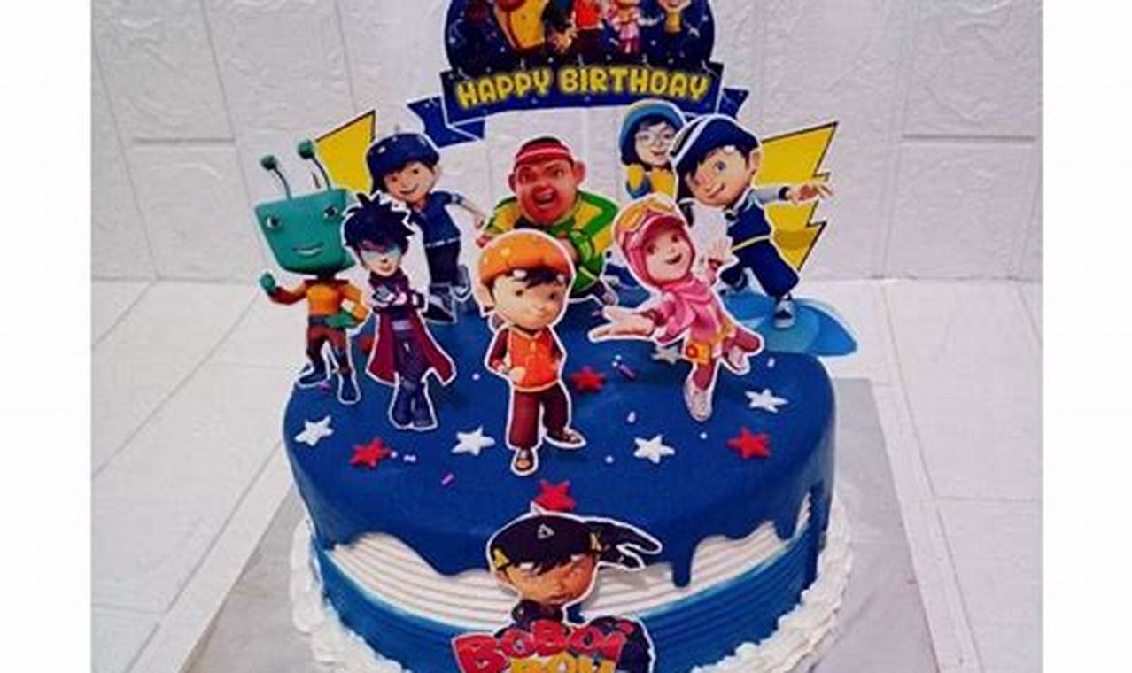 Kue Ulang Tahun Boboiboy: Temukan Rahasia dan Inspirasi Terbaik