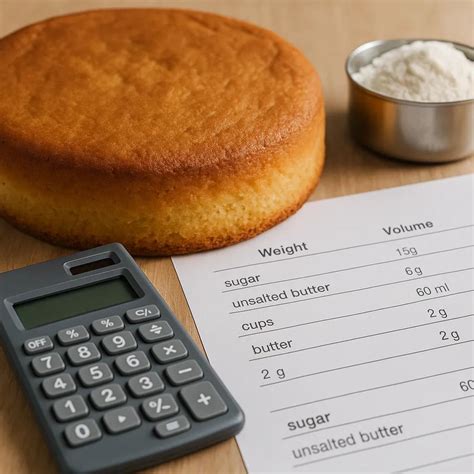 Cake Batter Volume Calculator