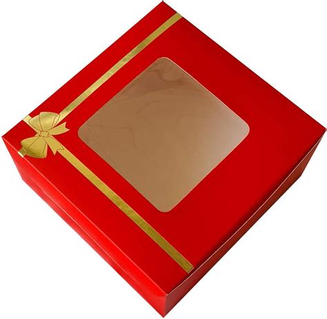 Cake Boxes Red Dot