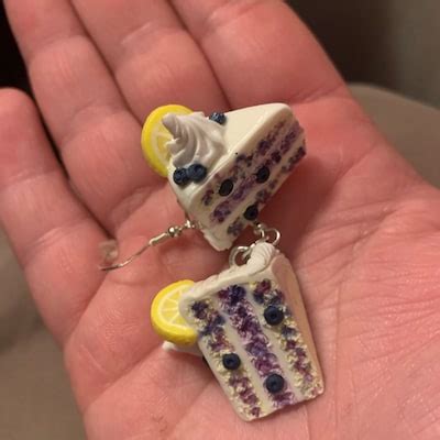 Cake Cookie Earrings