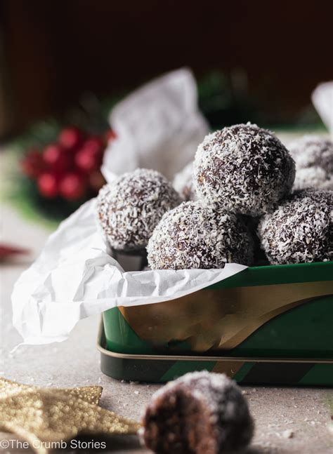 Cake Crumb Rum Balls