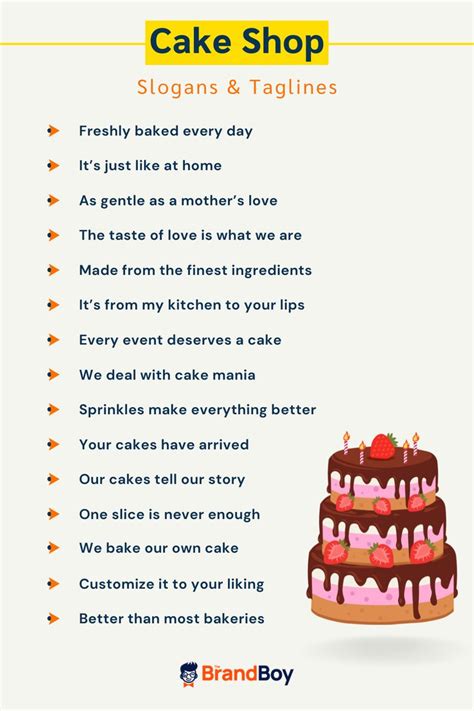 Cake Decorating Slogans