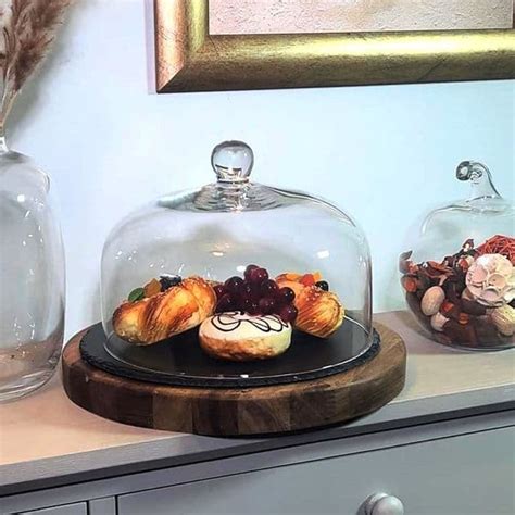 Cake Display Glassware