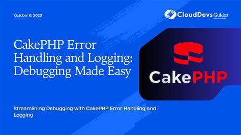 Cake Error In Cakephp