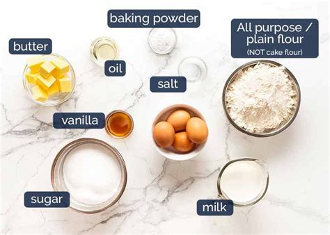 Cake Ingredients Pdf