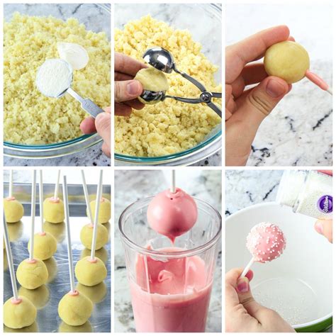 cake pop coating with canned frosting