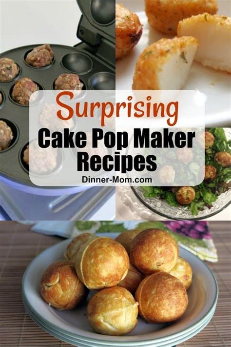 Cake Pop Maker Recipes Savory
