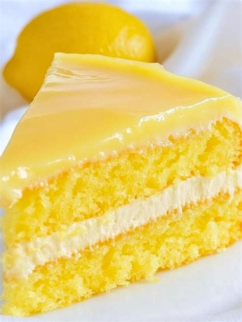 Cake Recipes Lemon