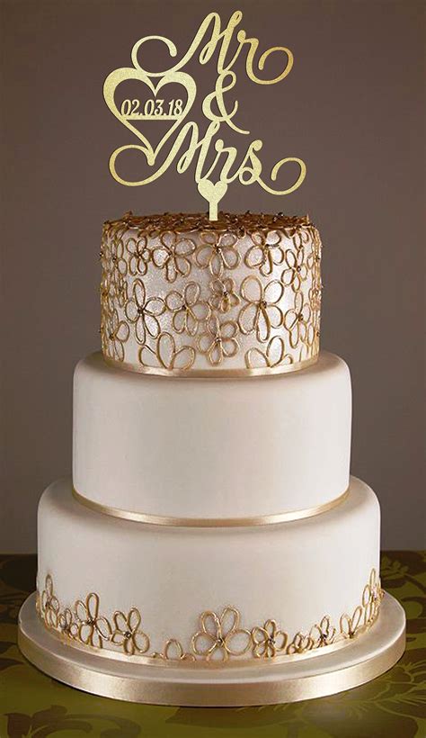 11+ Cake Topper Wedding Gold
