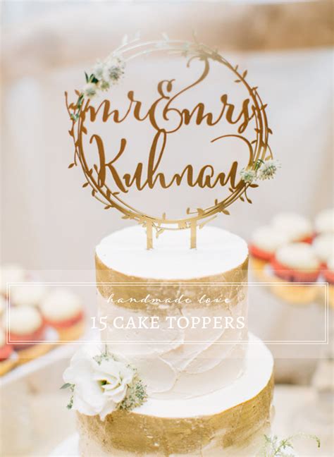 Cake Toppers Handmade