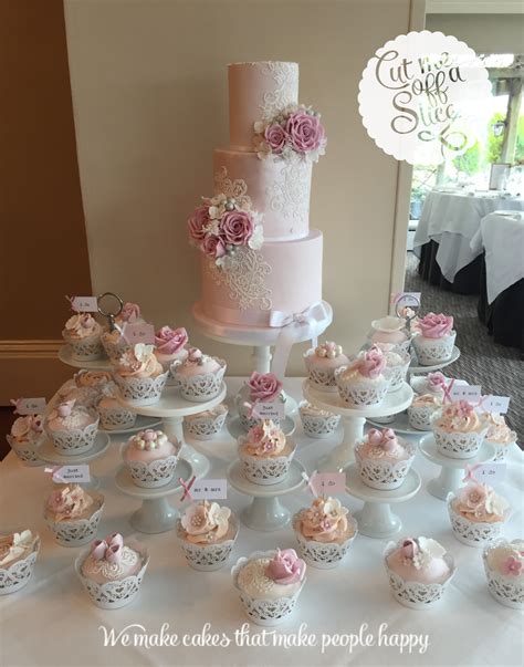 Cakes On Each Table Wedding
