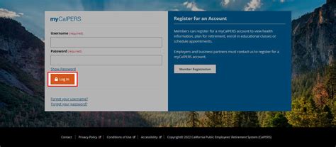 CalPERS Log In: Secure Access to Your Retirement Benefits