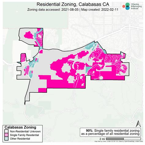 Calabasas Zoning Map