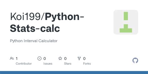Calc_Stats Python