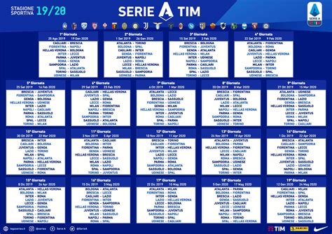 calcio serie a calendario