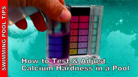 How To Test and Adjust Calcium Hardness in a Pool YouTube