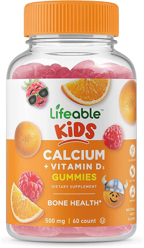 calcium and vitamin d supplement for kids