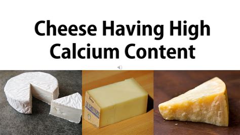 Calcium In Processed Cheese