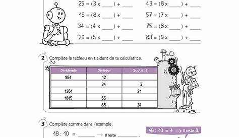 CM • Ateliers / Mathématiques • Calcul posé et calcul mental