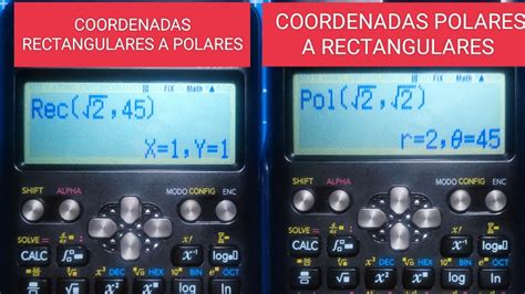 Nota vectores calculadora polar rectangular YouTube