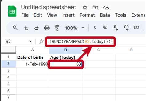 Age Calculator In Google Sheets CALCULUN