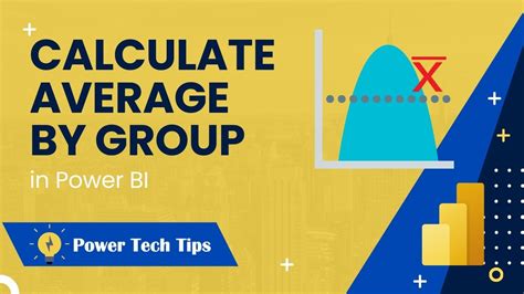 calculate average by group in power bi