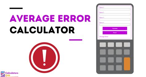 Calculate Average Error