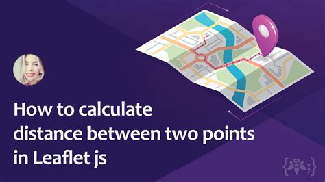 calculate distance between two points on map