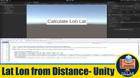 calculate distance from latitude and longitude c#