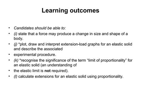 Calculate Extensions For An Elastic Solid Using Proportionality