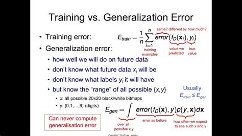 Calculate Generalization Error Rate