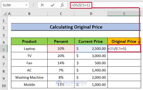 calculate growth rate in pivot table