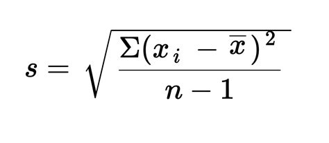 calculate sample standard deviation python
