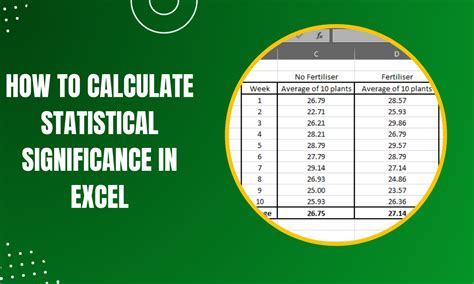 Excel Spreadsheet Lessons within Statistical Functions —