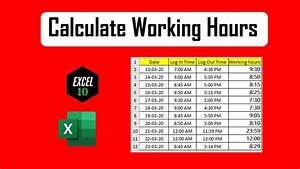 calculate work hours