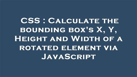 Calculate X Javascript