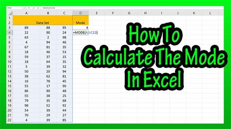 5 Ways To Calculate Mode