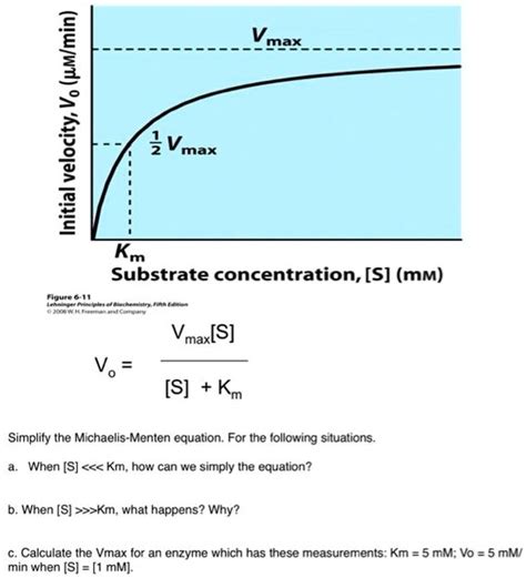 Calculation Of Km And Vmax From Substrate Concentration